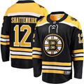 Men's Boston Bruins Kevin Shattenkirk #12 Black Replica Player jersey