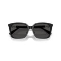 0Sk6053D Square Frame Acetate Sunglasses with Crystal Embellishments
