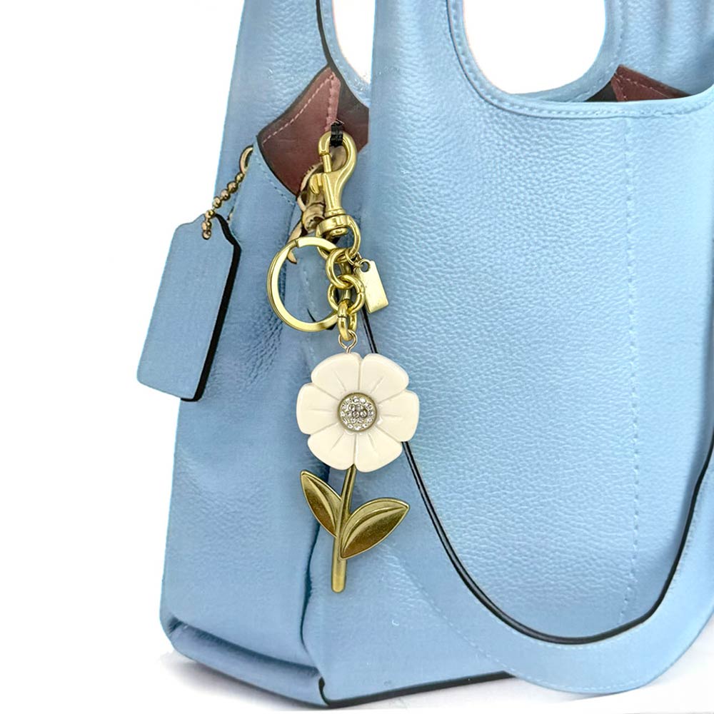 Floral Keychain Bag Charm