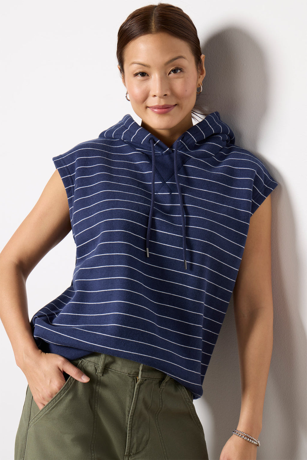 Women's Oversized Muscle Hoodie