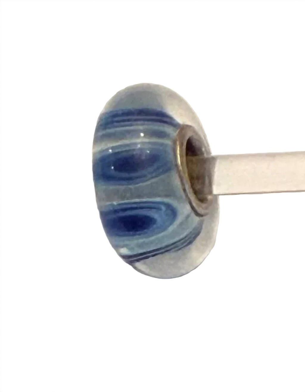 Women's Universal Unique Bead Charm In Blue/ White