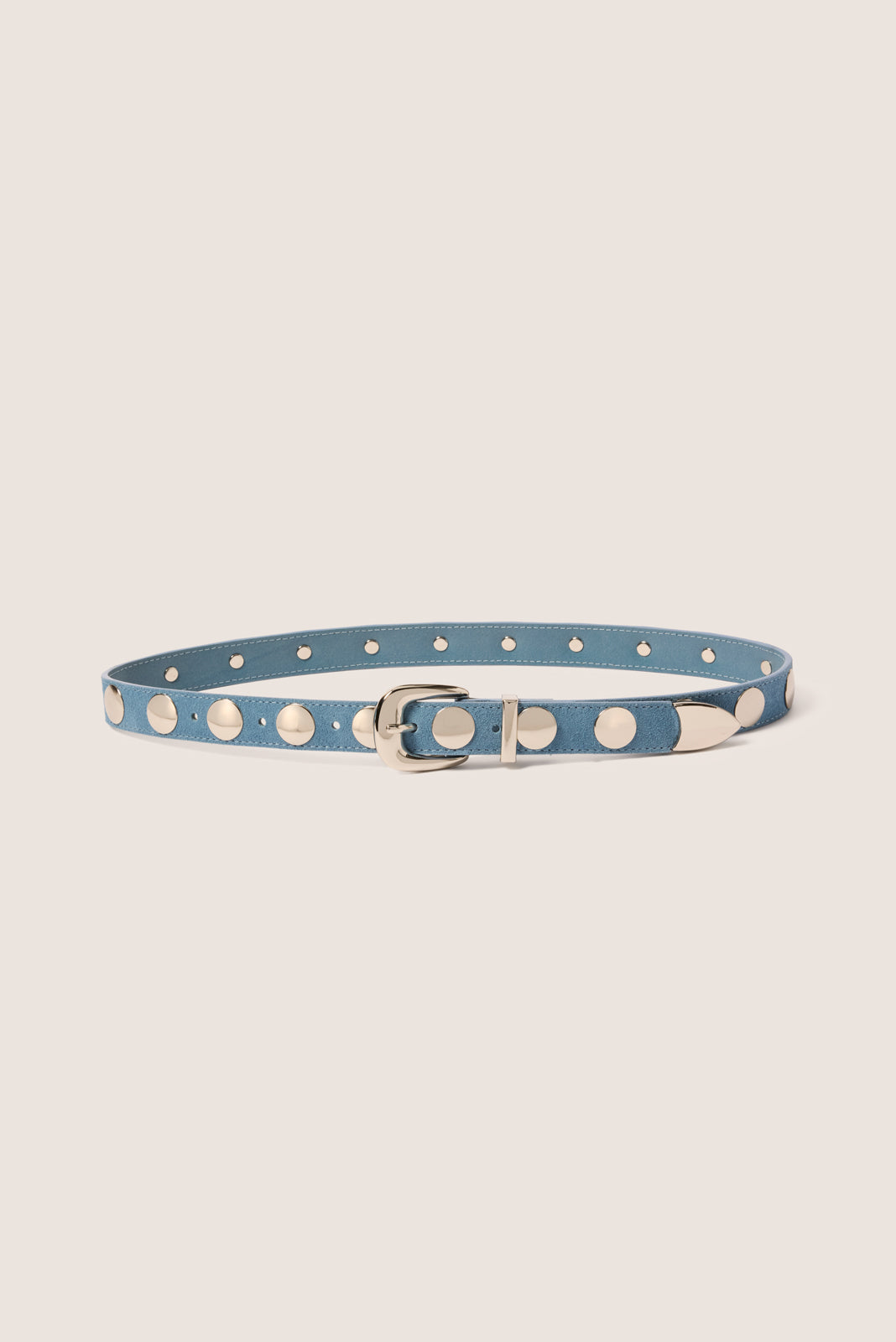 Women's Brett Studded Suede Belt