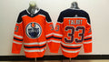 Men's Edmonton Oilers Cam Talbot #33 Orange Breakaway Player jersey