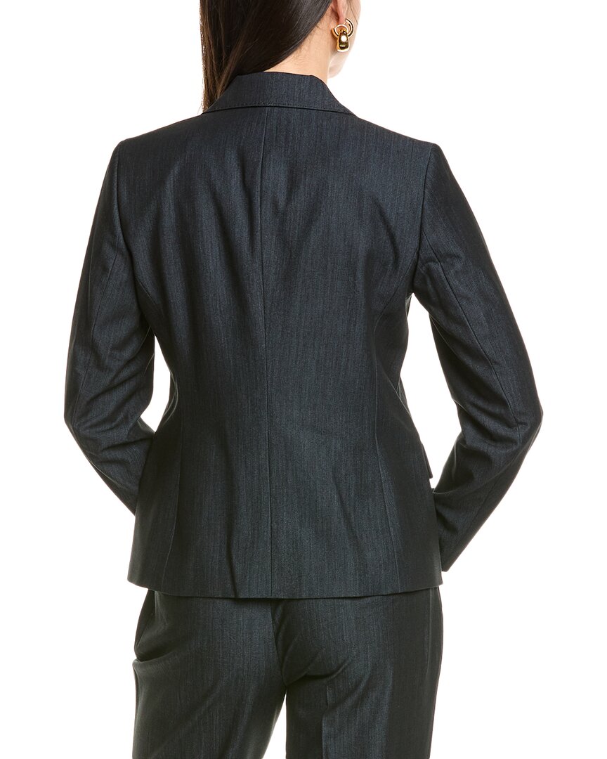 Anne Klein One-Button Notch Collar Jacket