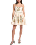 Agua by Agua Bendita Linen Mini Dress