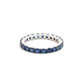 Women's Sapphire Stacking Ring In Blue & White Gold