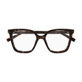 Bold Oversized Square Frame Eyeglasses With Tortoiseshell Pattern