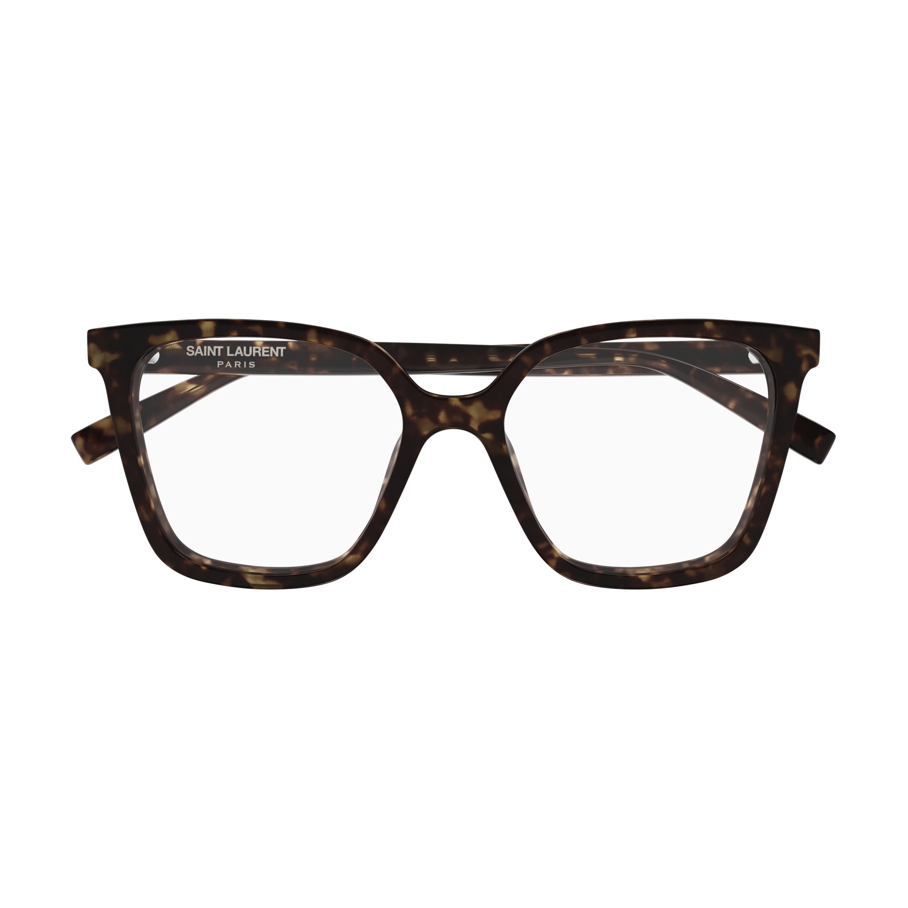 Bold Oversized Square Frame Eyeglasses With Tortoiseshell Pattern