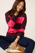 Women's Roslyn Rugby Stripe Sweater Top