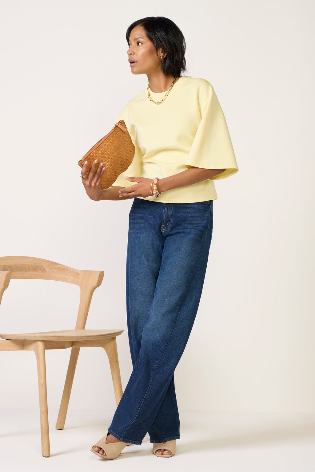 Women's Hayden Tailored Scuba Top