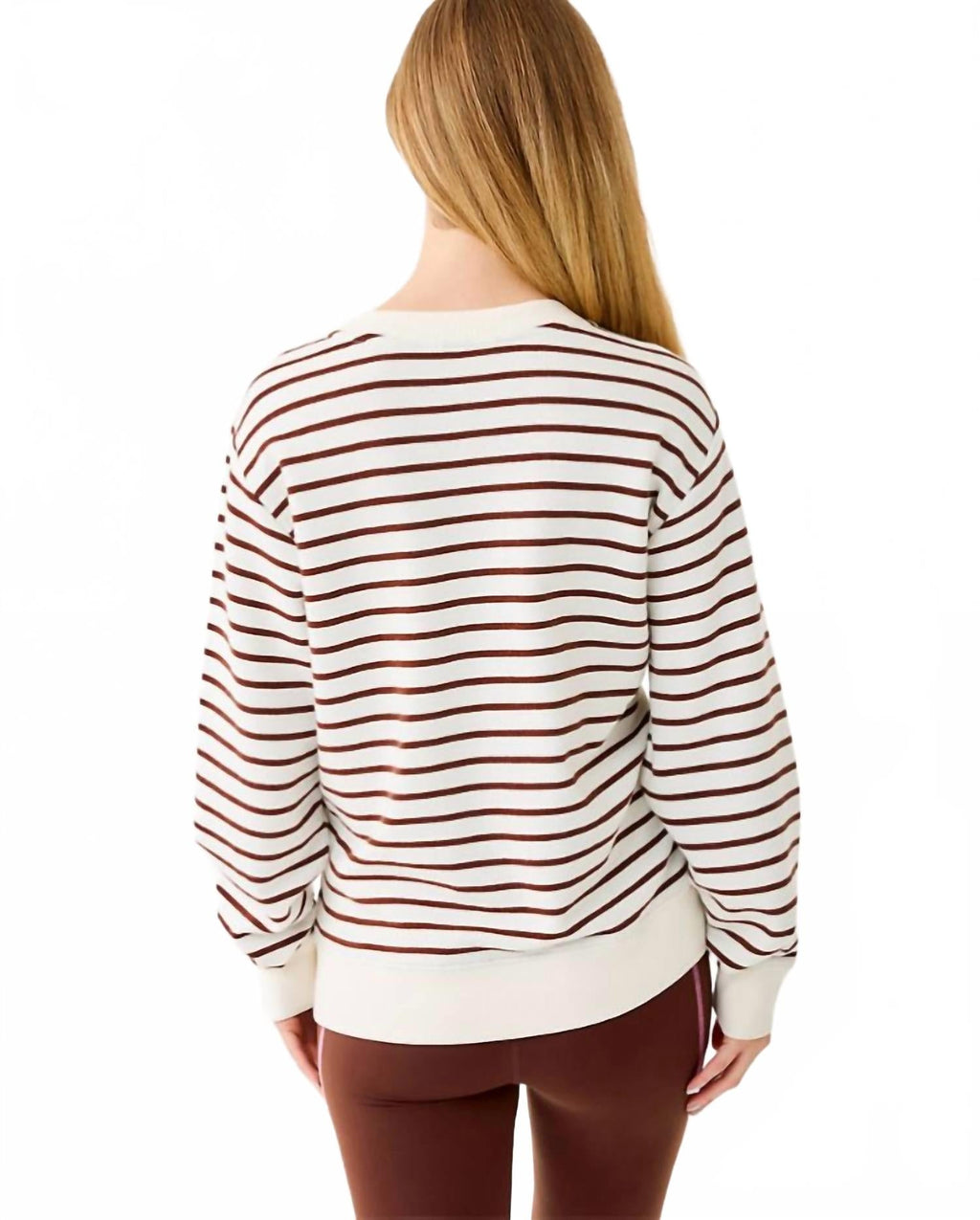 Ballad Long Sleeve Sweatshirt In French Roast Box Of Chocolate