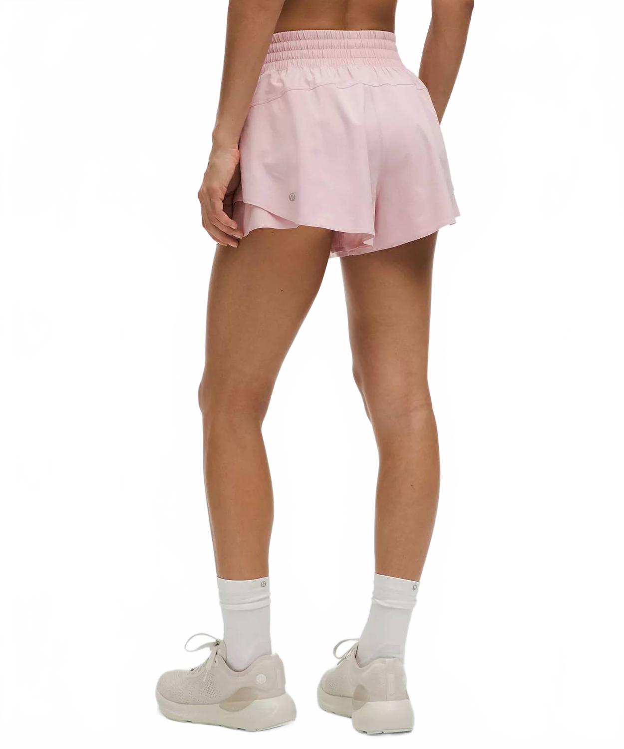 Shake It Out High Rise Running Short In Pink