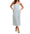 Convertible Midi Dress In Sky
