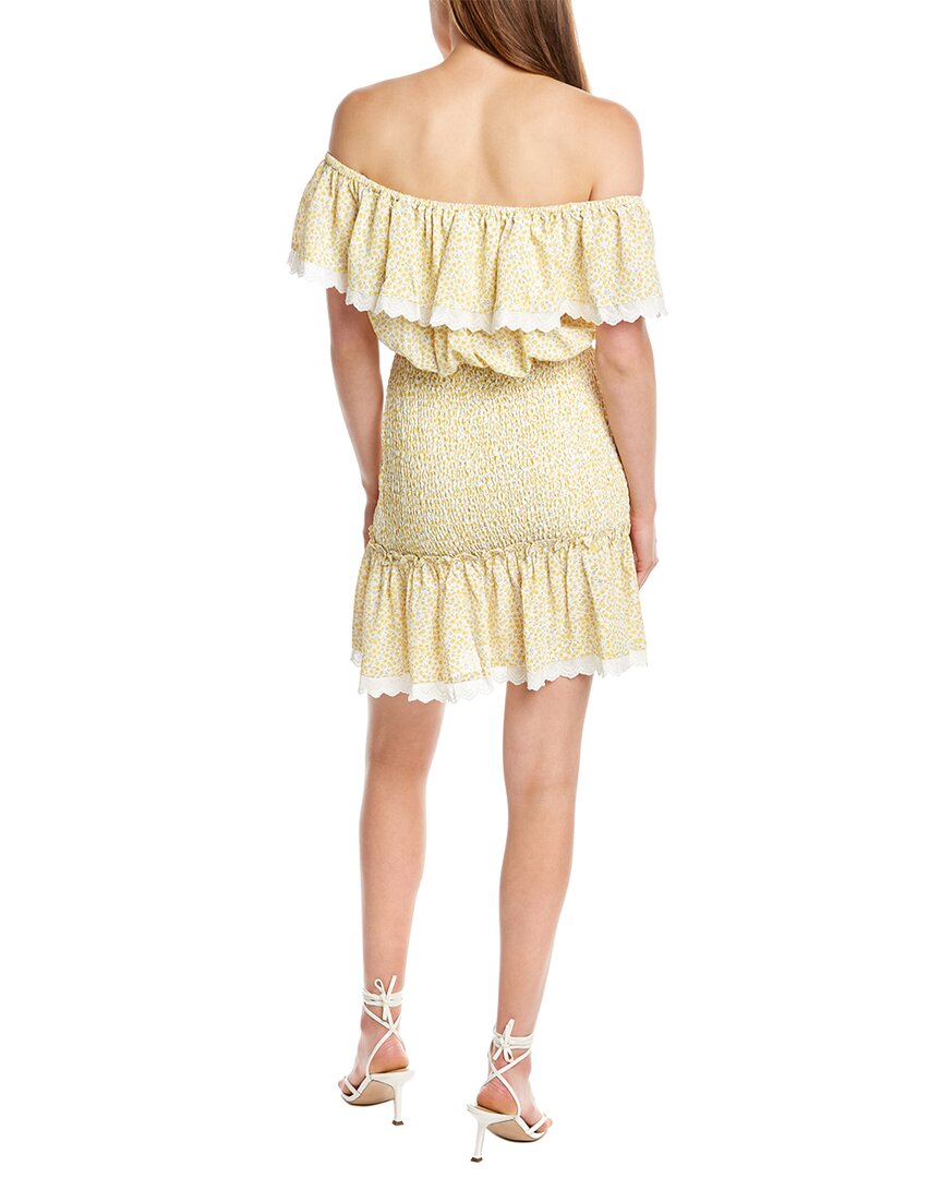 Stellah Smocked Mini Dress
