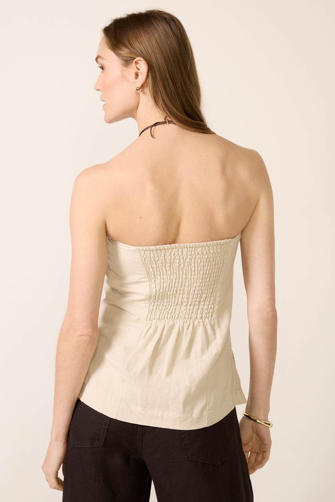 Women's Nata Linen Tube Top