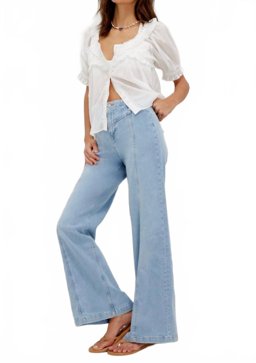 Libre Wide Leg Jean In Palermo