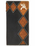 Roughy Rodeo Style Wallet In Black/brown