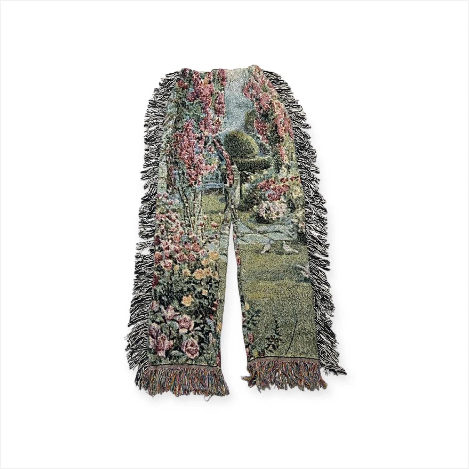Women's The Garden Tapestry Pants In Green