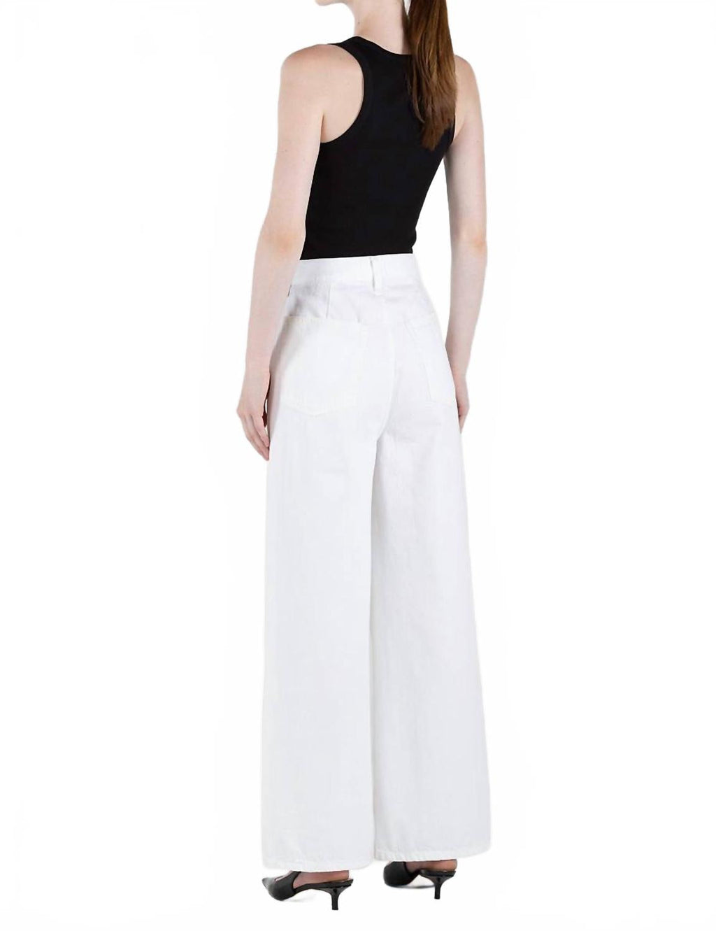 Marley Ultra High Jeans In Vintage White