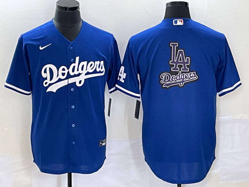 Men's Los Angeles Dodgers Blue Alternate Replica Team jersey