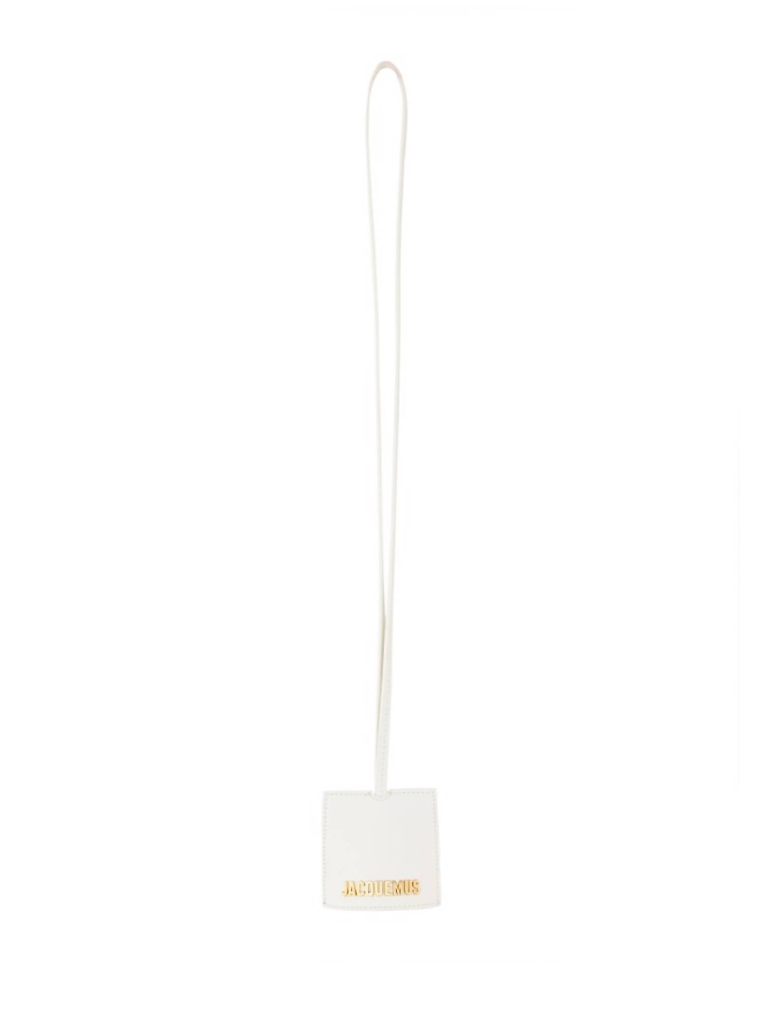 Women's Le Chouchou Le Porte Clés Bagage Keychain In White