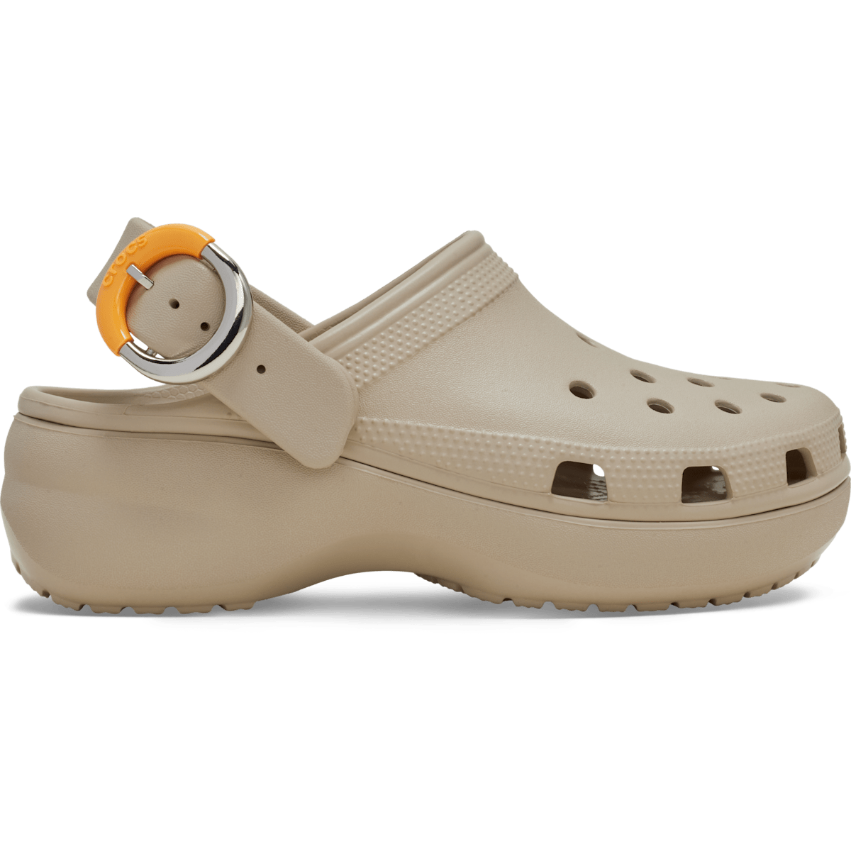 Classic Platform Dipped Buckle Clog