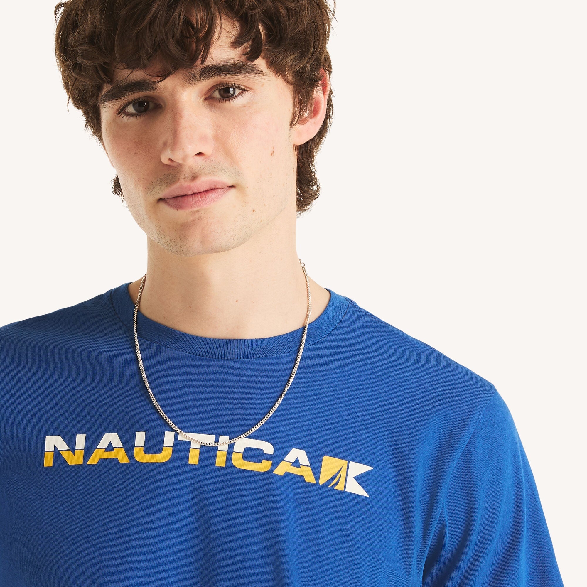 Nautica Mens Logo Graphic T-Shirt