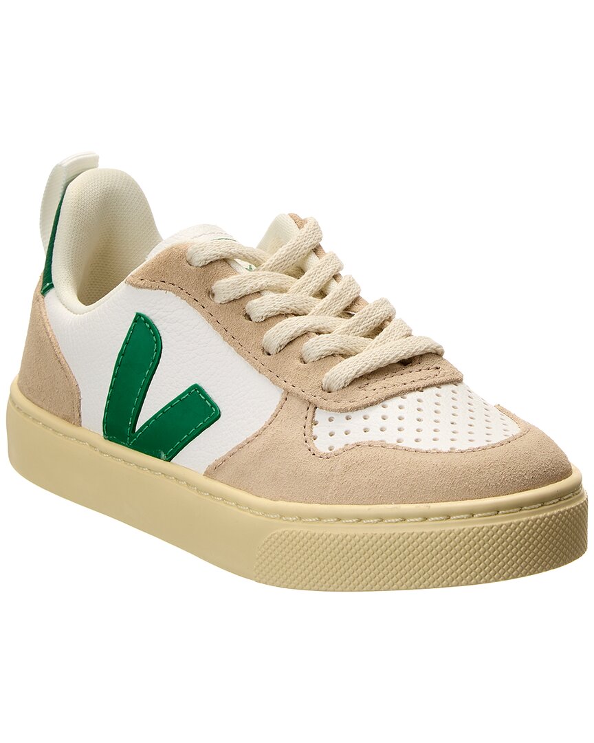 VEJA Small V-10 Leather Sneaker