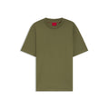 Relaxed-fit cotton-jersey T-shirt with logo print