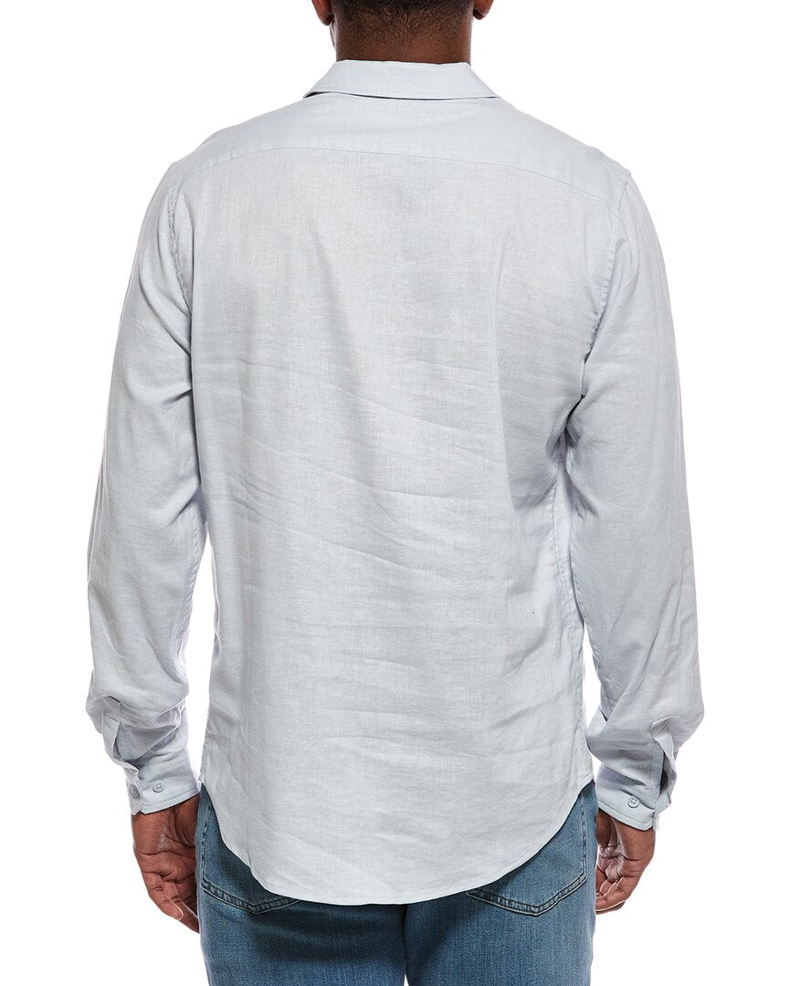 Onia Stretch Linen-Blend Shirt