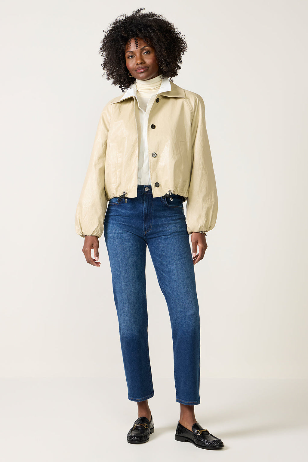 Women's Caia High Rise Straight Jean