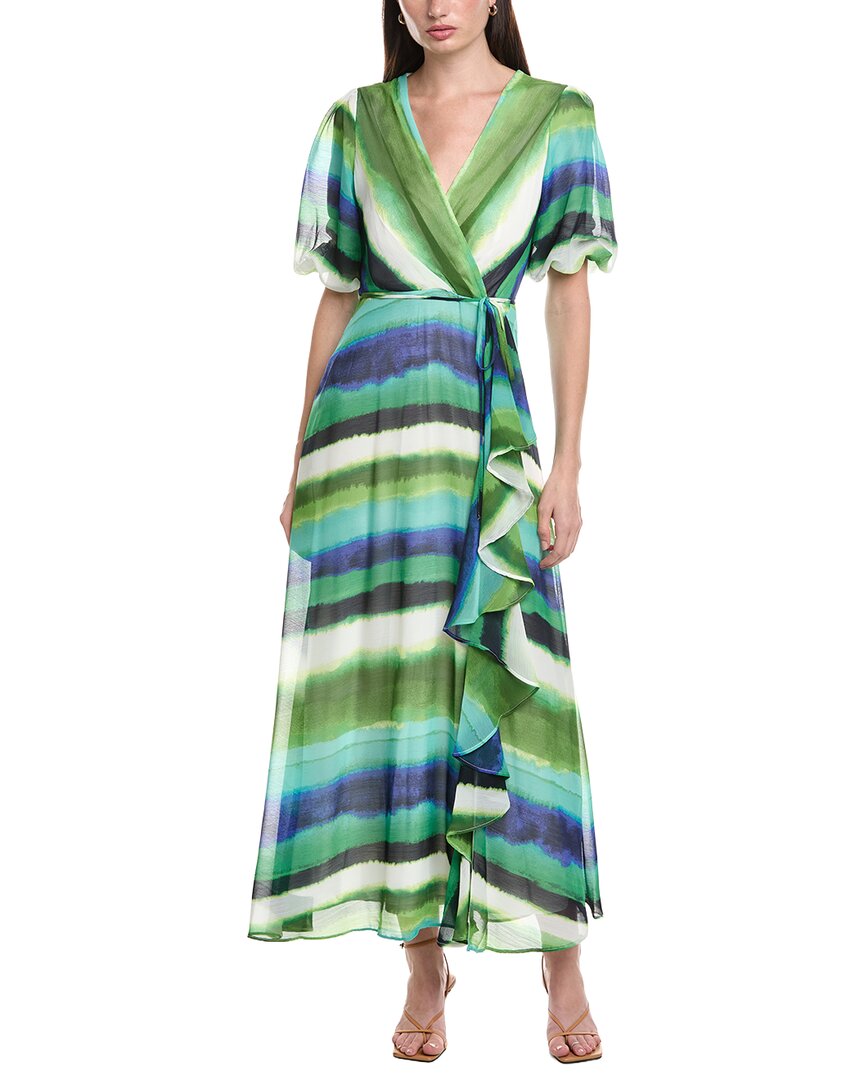 Maison Tara Printed Serena Maxi Dress