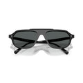 0Ov5613Su Bold Geometric Frame Sunglasses with Double Bridge Design
