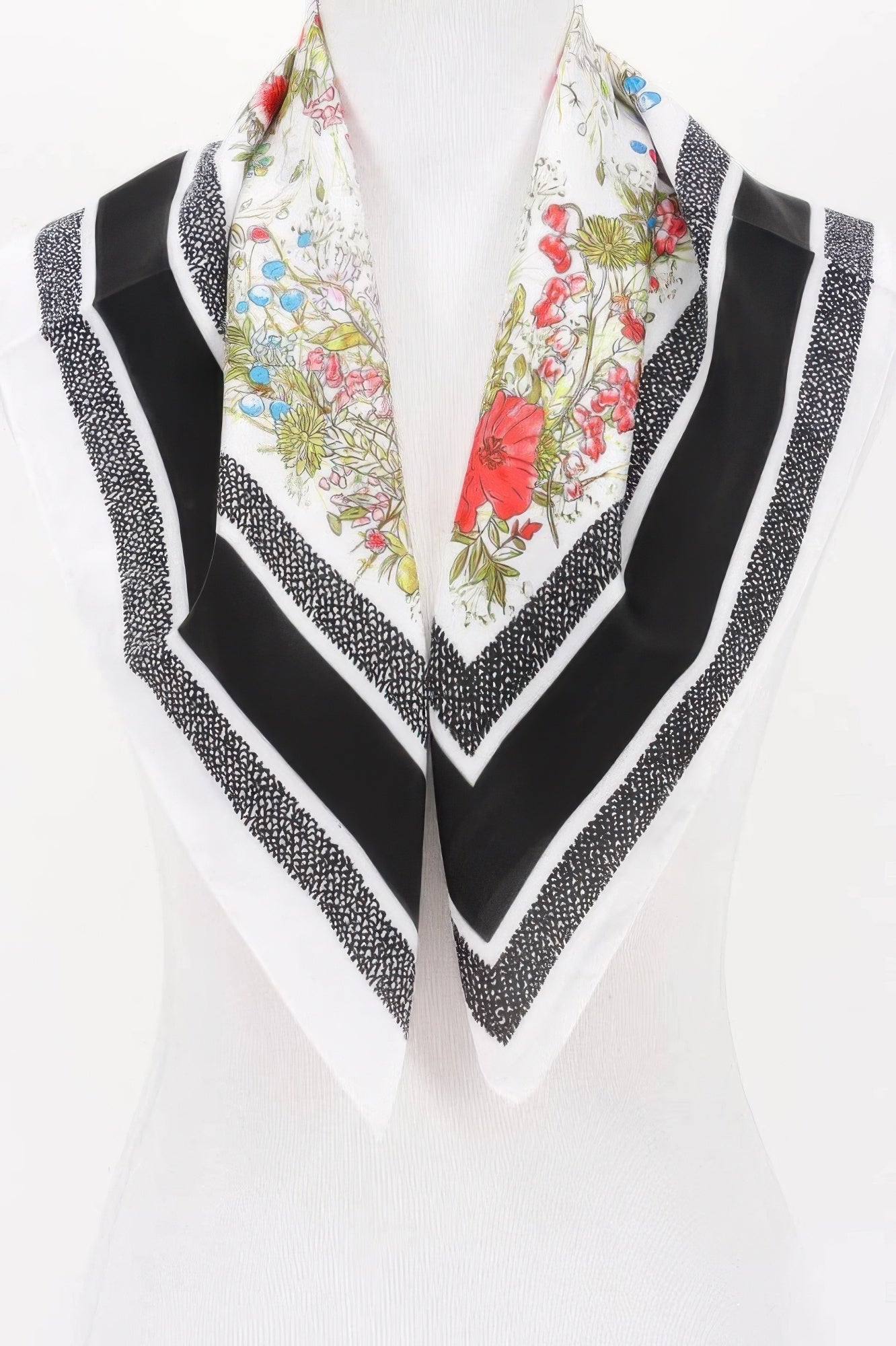 Vibrant Multi Print Bandana for Unique, Everyday Flair