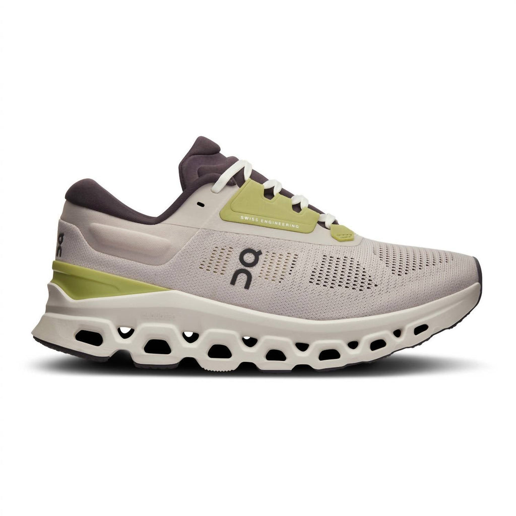 Men's Cloudstratus 3 Running Shoes In Pearl Ivory