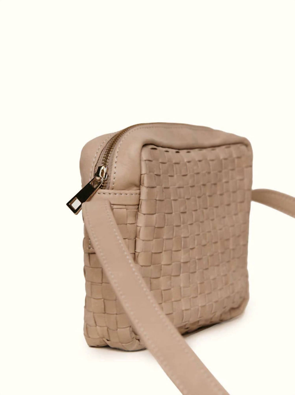 Women's Valerie Woven Crossbody Bag In Pebble
