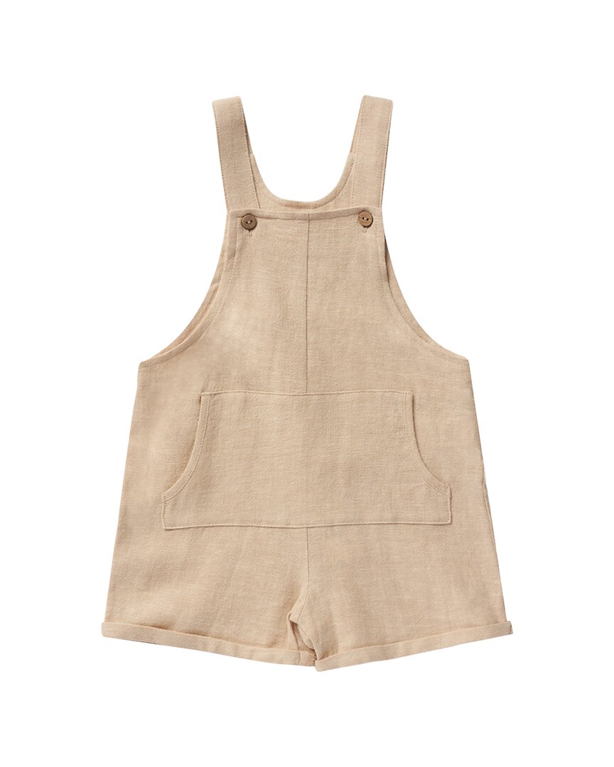 Rylee + Cru Collective Billie Linen-Blend Overall