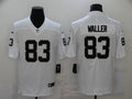 Men's Las Vegas Raiders Darren Waller #83 White Game Jersey1