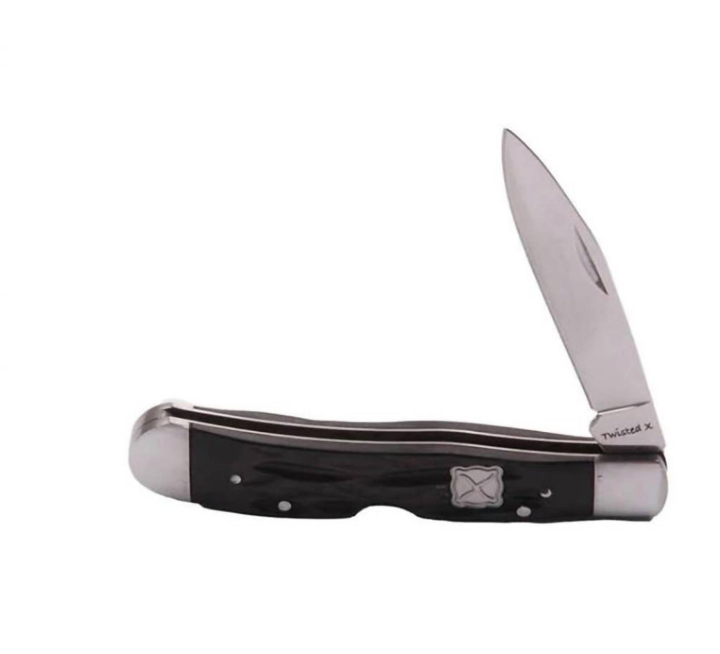 Bone Knife In Black Onyx