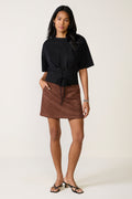 Women's Claudia Suede Mini Skirt