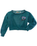 Vintage Havana Off-Shoulder Sweatshirt