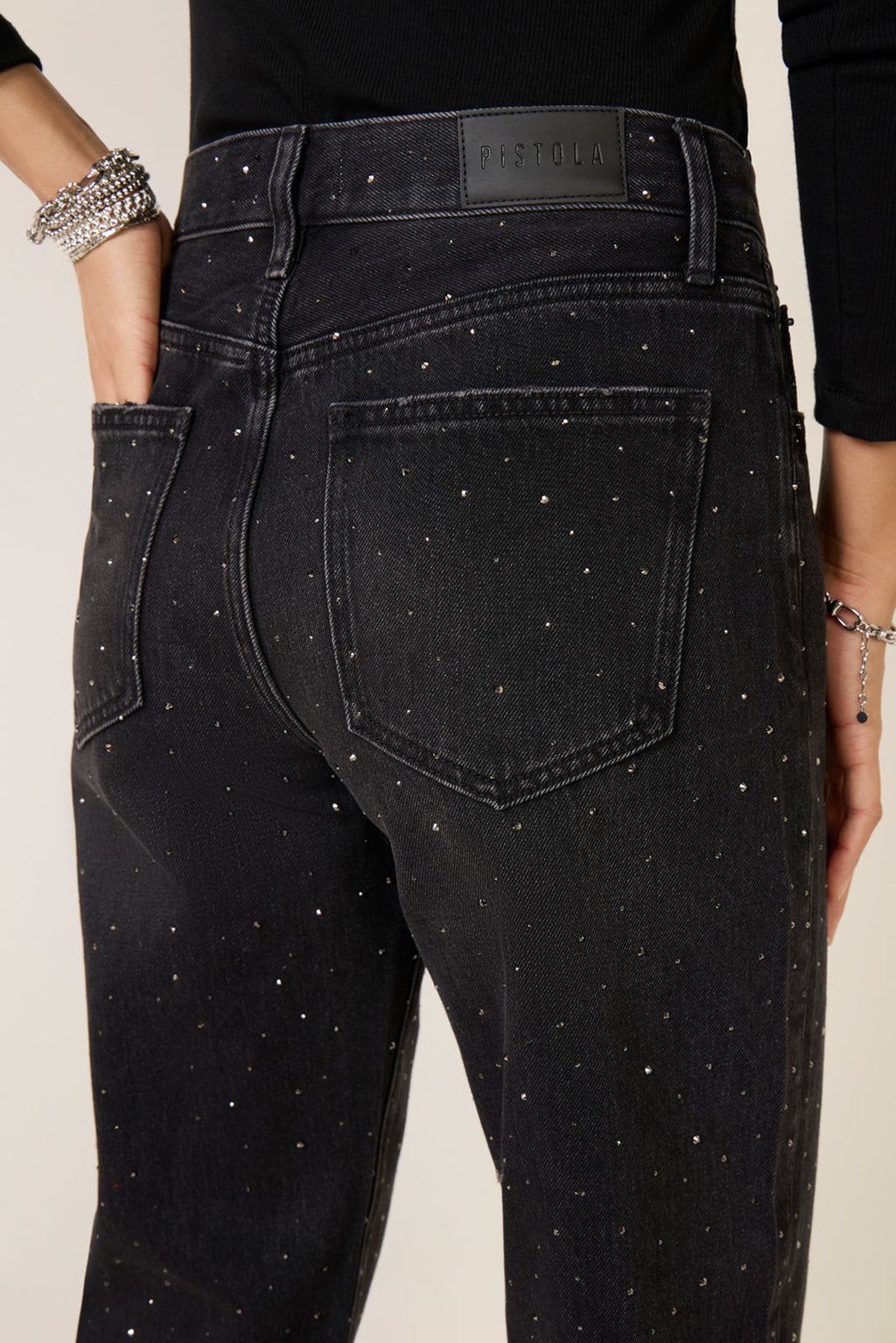 Women's Lexi Sparkle Barrel Jean