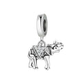 Elegant Elephant Dangle Charm