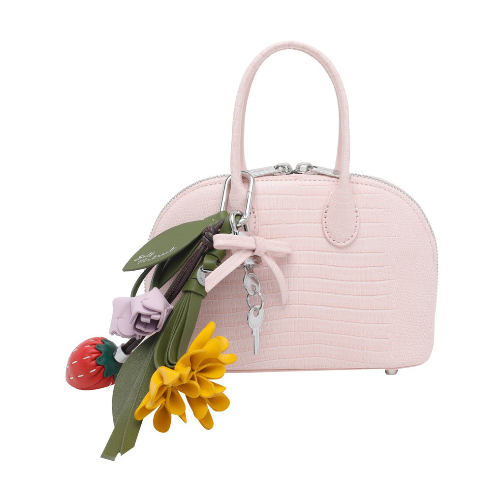 Self Portrait Women Embossed Leather Mini Bag