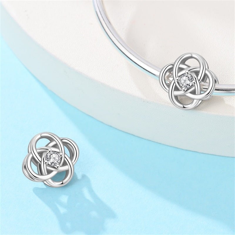 Eternal Bloom Knot Charm