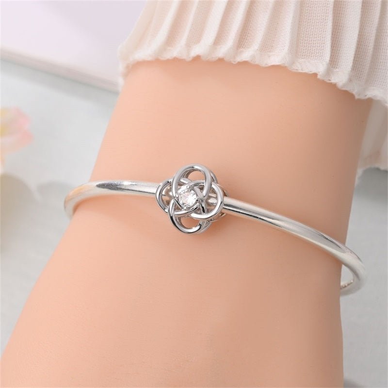 Eternal Bloom Knot Charm