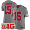 Ezekiel Elliott Ohio State Buckeyes Jersey – Gray