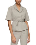Lafayette 148 New York Petite Short Sleeve Jacket