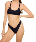Tropezina Bikini Bottom In Noir Black