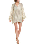 Lisa Marie Fernandez Linen-Blend Beach Cape Mini
